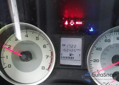 2013 Subaru Impreza 2.0I z USA, uszkodzony, nr VIN JF1GJAA64DG011283